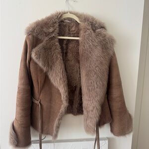 Women's Italian Shearling Fur Jacket